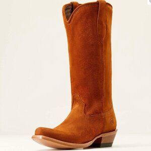 ARIAT MEMPHIS LADIES COWBOY BOOT SUEDE 9.5 NWT